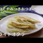 オクラがやみつきおつまみに大変身！フライドオクラ #オクラ #おつまみ #レシピ