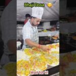 Tasty Twist! Tangy Bhaji Dosa #shorts #youtubeshorts #tasty