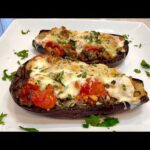 Cheesy Eggplant Boats Recipe | Baked Eggplant | Best Stuffed Eggplant | Vito’s Italian Cucina