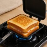 ホットサンドメーカーAM-9867口コミ 評判｜焦げ付き知らずのガス火専用ホットサンド実力検証