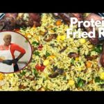 Proteins Fried Rice To Impress😁 Tastes So Good💯#friedrice #nigerianfood #cookingchannel