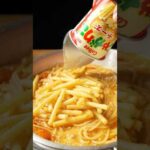 じゃがりこをパスタに入れた結果…。#shorts