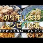 【切り干し大根レシピ10選】煮物だけじゃない！節約にも作り置きにも使える簡単おかず集